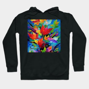 Rainbow Leaves Hoodie